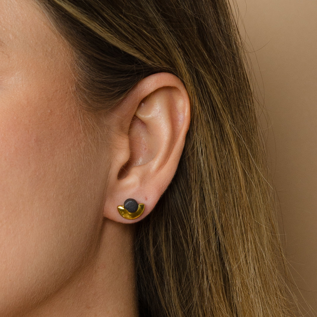 "Farida" porcelain earrings