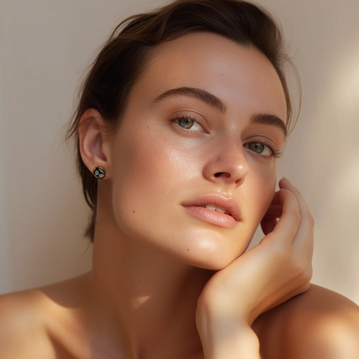 "Genova" porcelain earrings