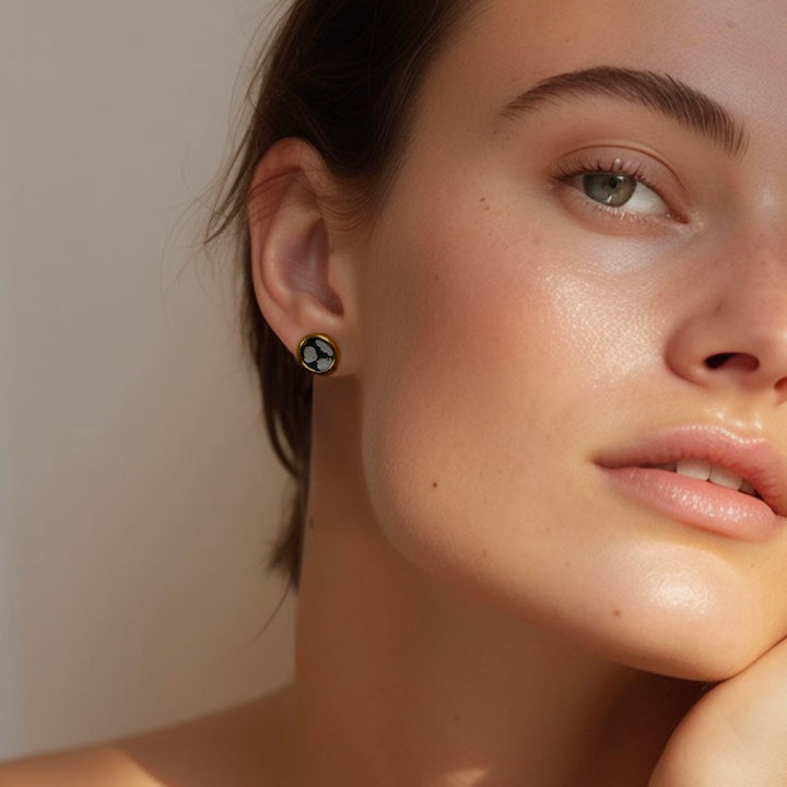 "Genova" porcelain earrings