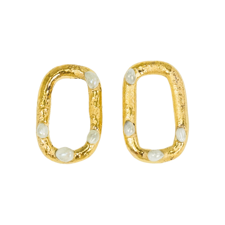 "Milla" Hoops With Charms Maxi