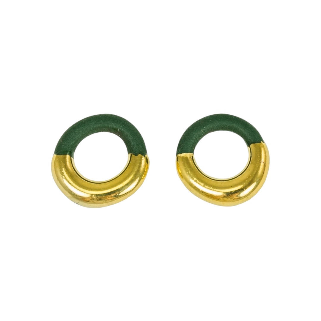 "Kiera" Hoops With Charms Mini