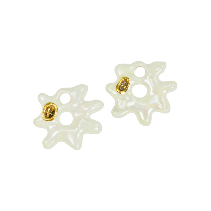 "Elise" Hoops With Charms Maxi