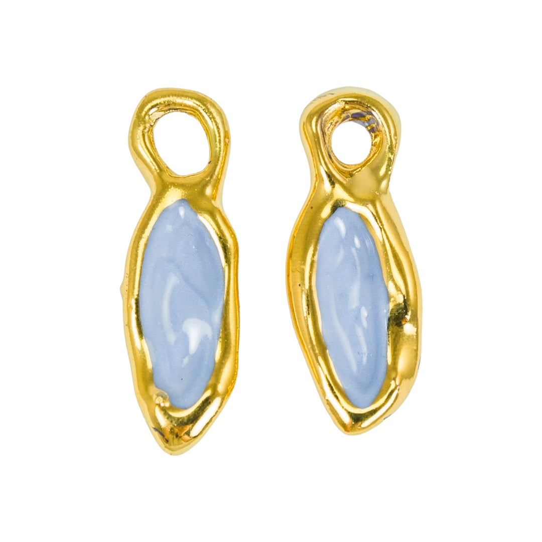 "Elke" Hoops With Charms Midi