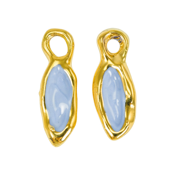 "Elke" Hoops With Charms Midi