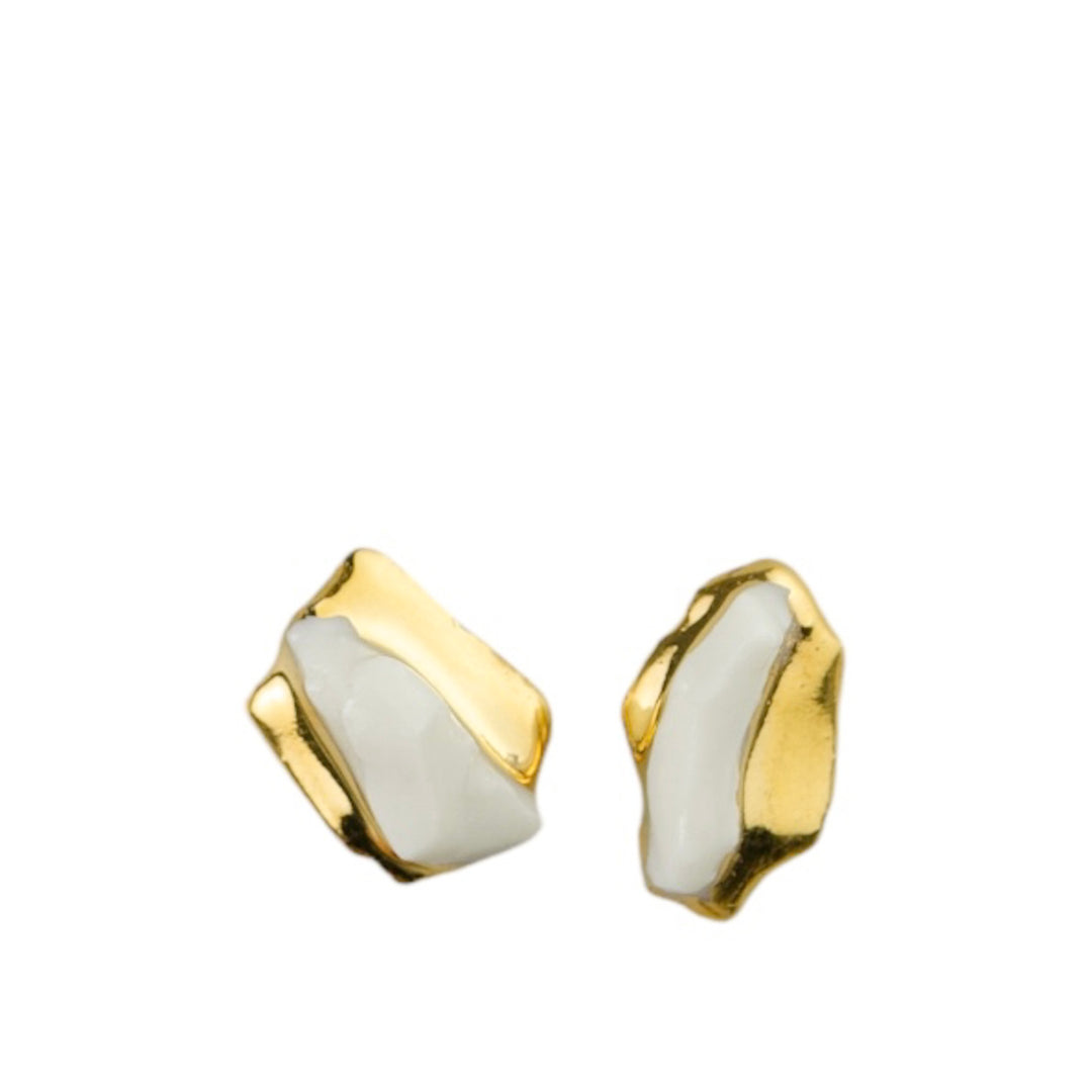 "Liora" ooak porcelain earrings