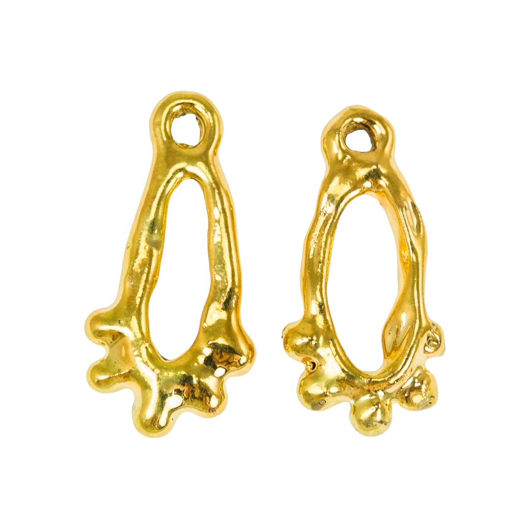 "Ruth" Hoops With Charms Maxi