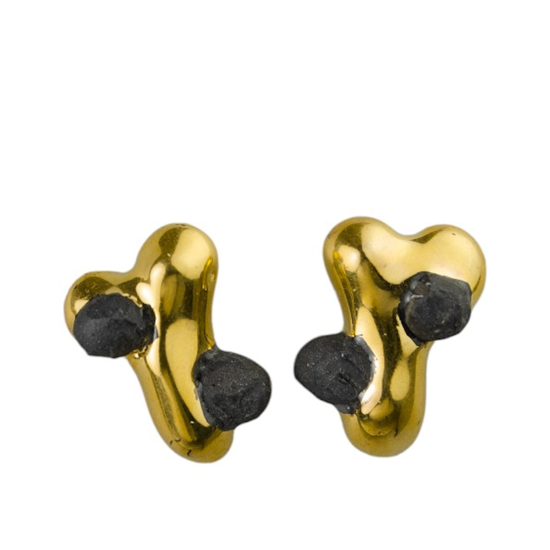 "Adalet" ooak porcelain earrings