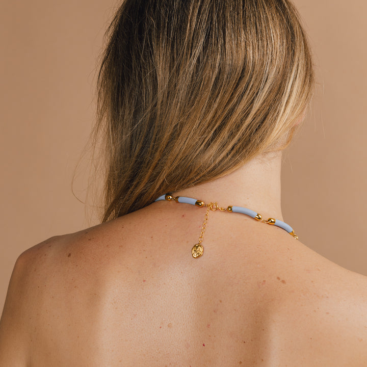 "Charlotte" porcelain necklace