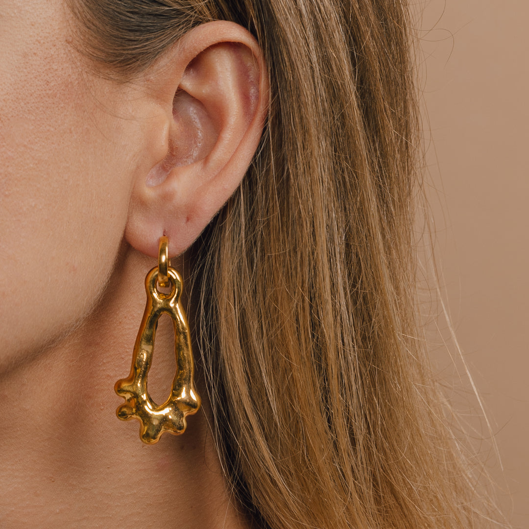 "Ruth" Hoops With Charms Maxi