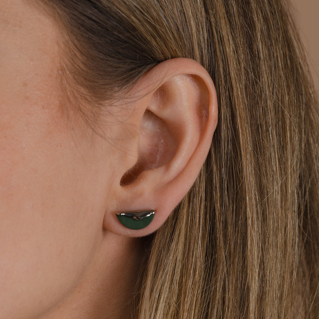 "Ariki" porcelain earrings