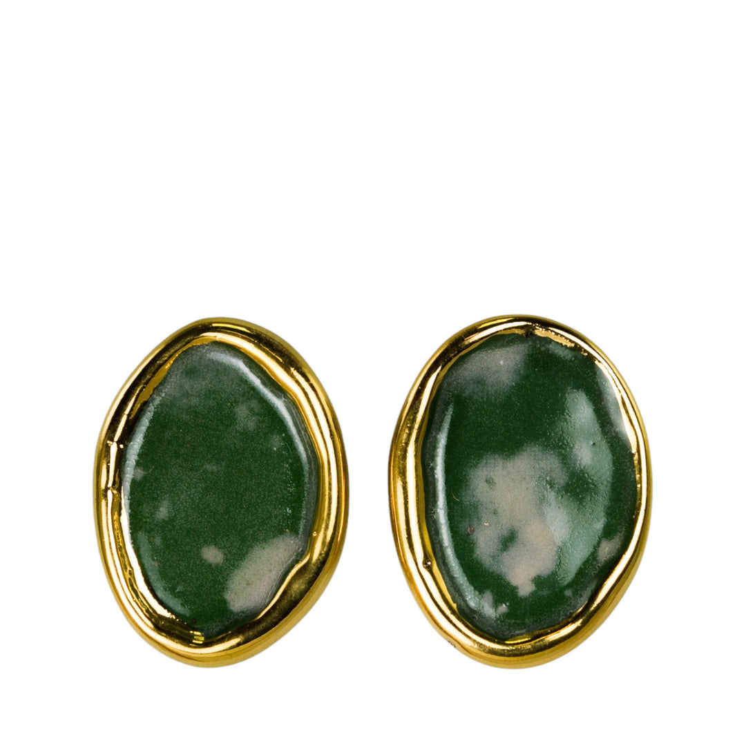 "Aroha" porcelain earrings