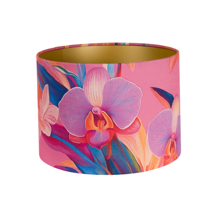Pink Orchid - Floral Lampshade ⌀30