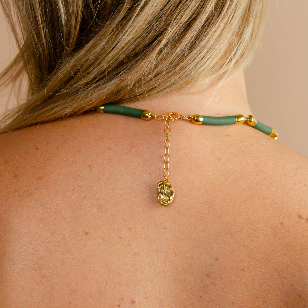 "Althea" porcelain necklace