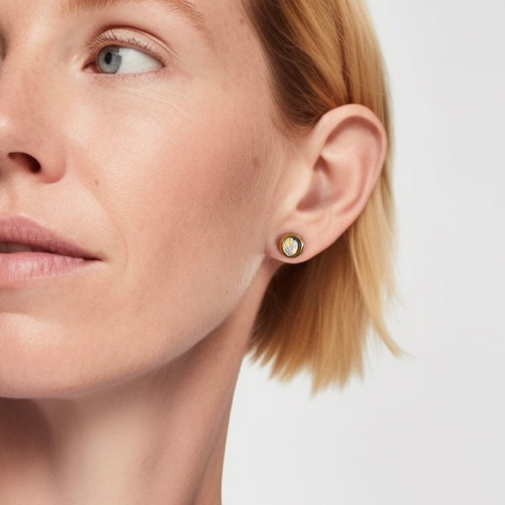 "CECYLIA" porcelain earrings