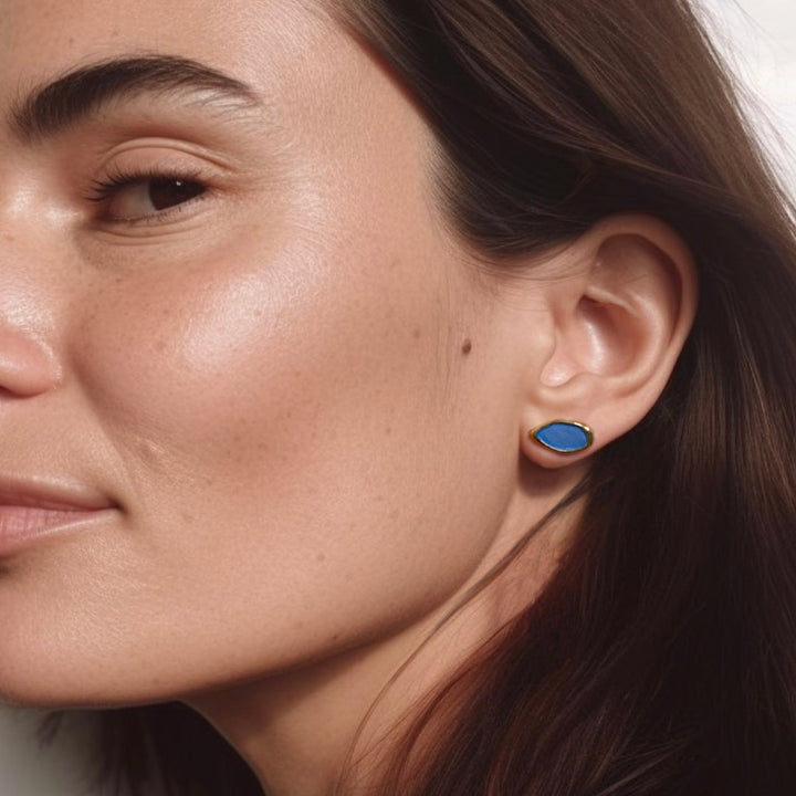 "Cerena" porcelain earrings