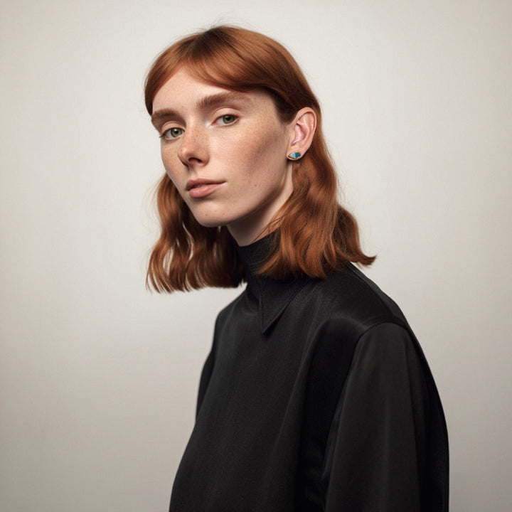 "Marla" porcelain earrings