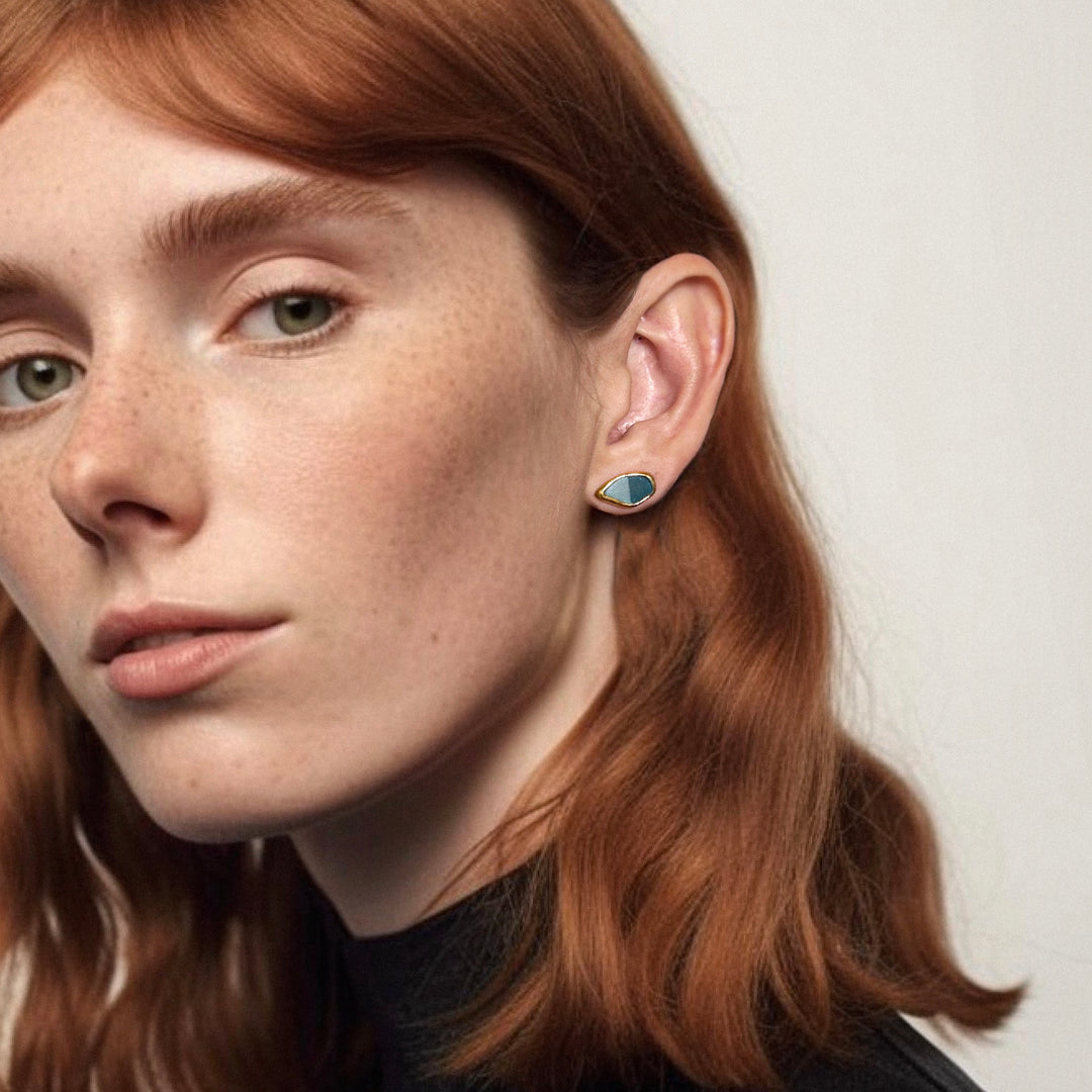 "Marla" porcelain earrings