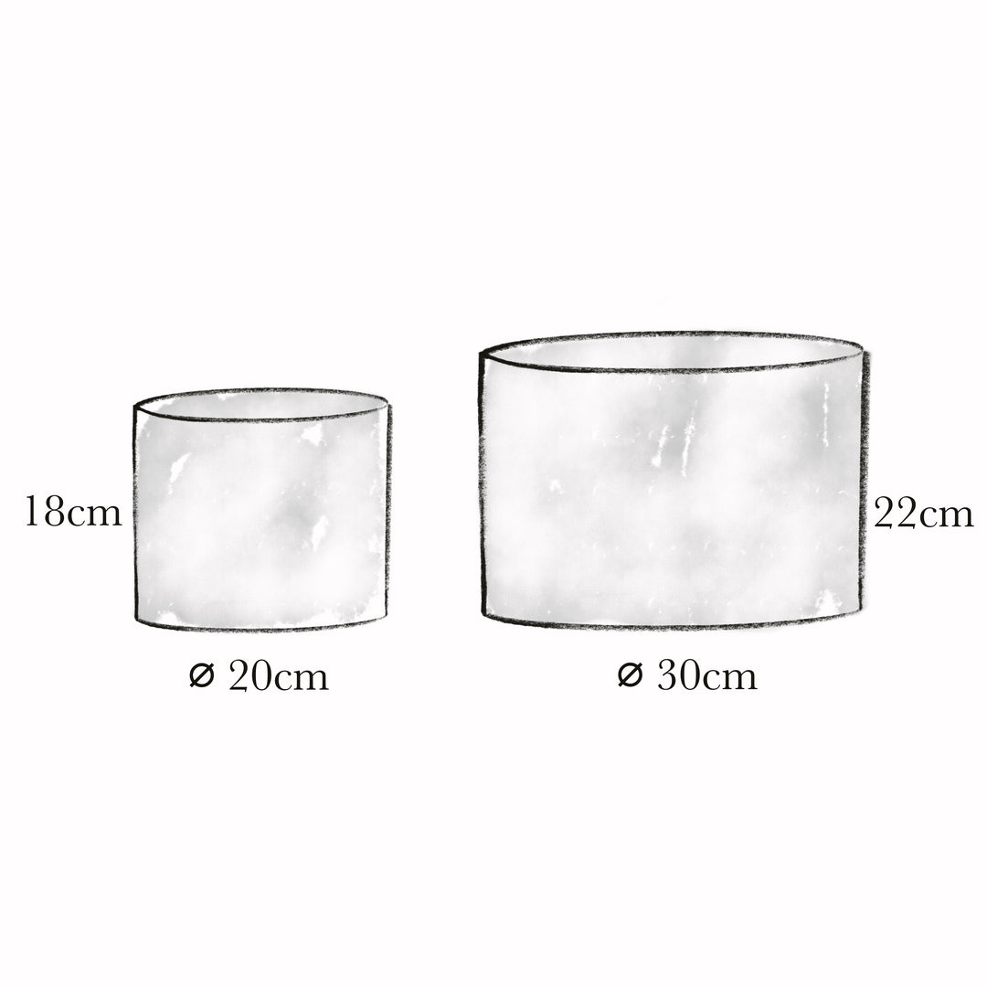 Linen Horizon - Luxury Lampshade ⌀20/30/40