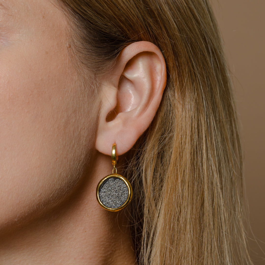 "Devi" Porcelain Earrings