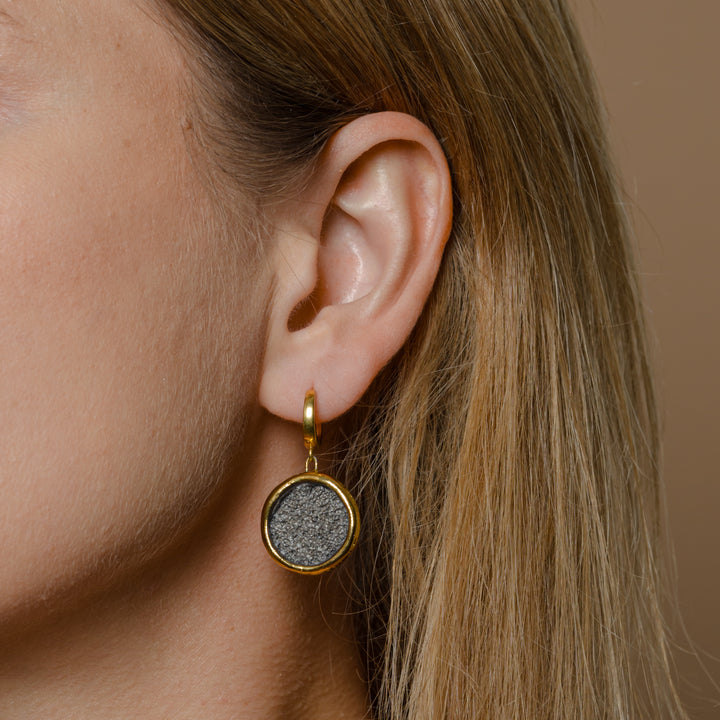 "Devi" Porcelain Earrings