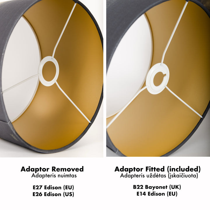 Linen Horizon - Luxury Lampshade ⌀20/30/40