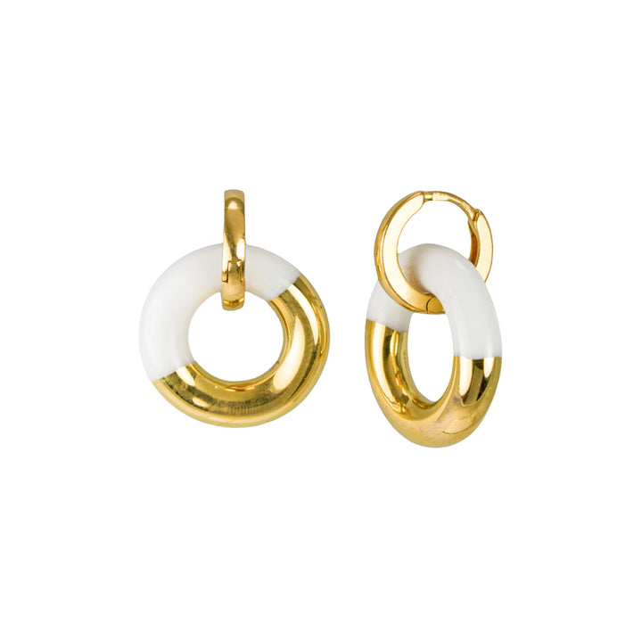 "Esme" Hoops With Charms Midi