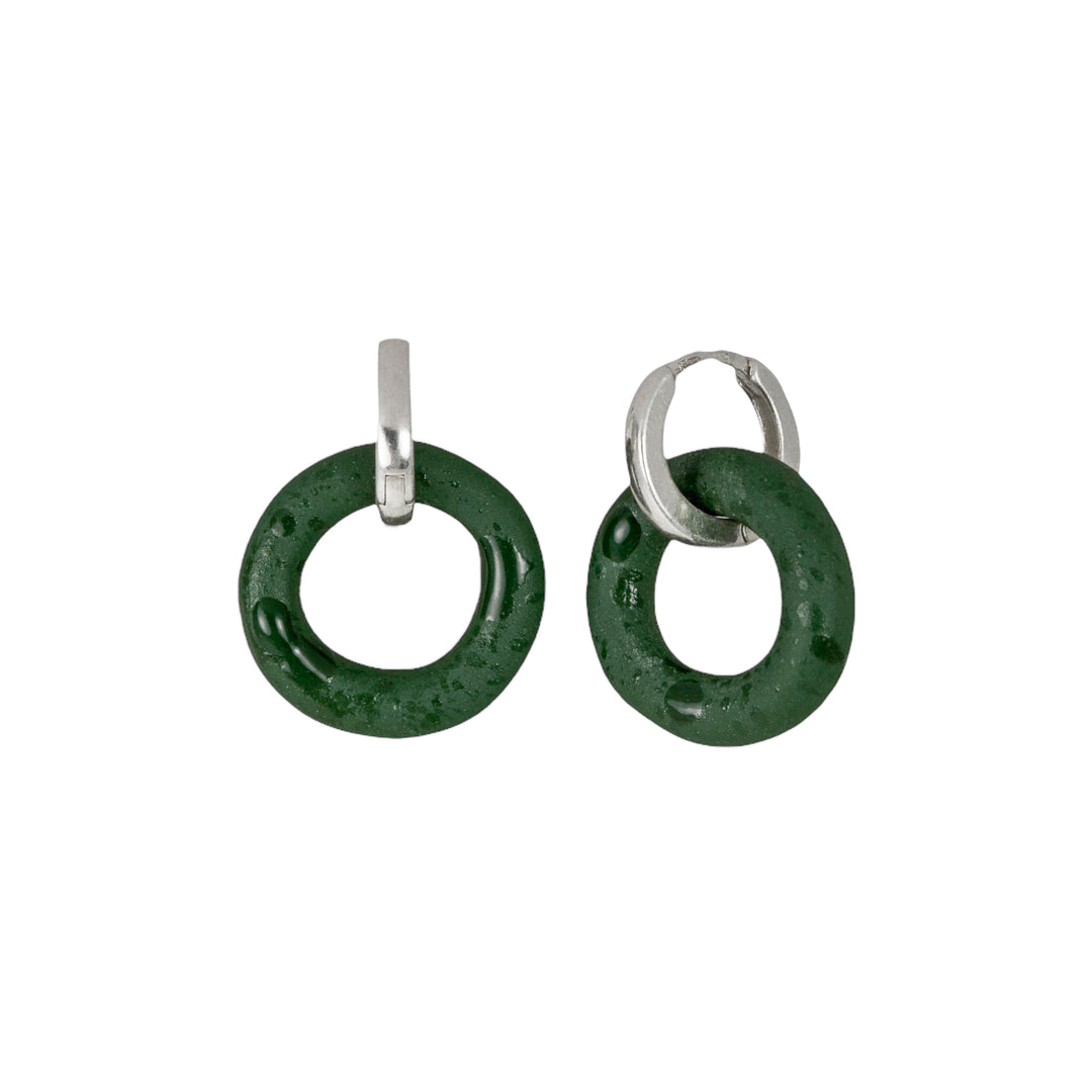 "Emma" Hoops With Charms Midi