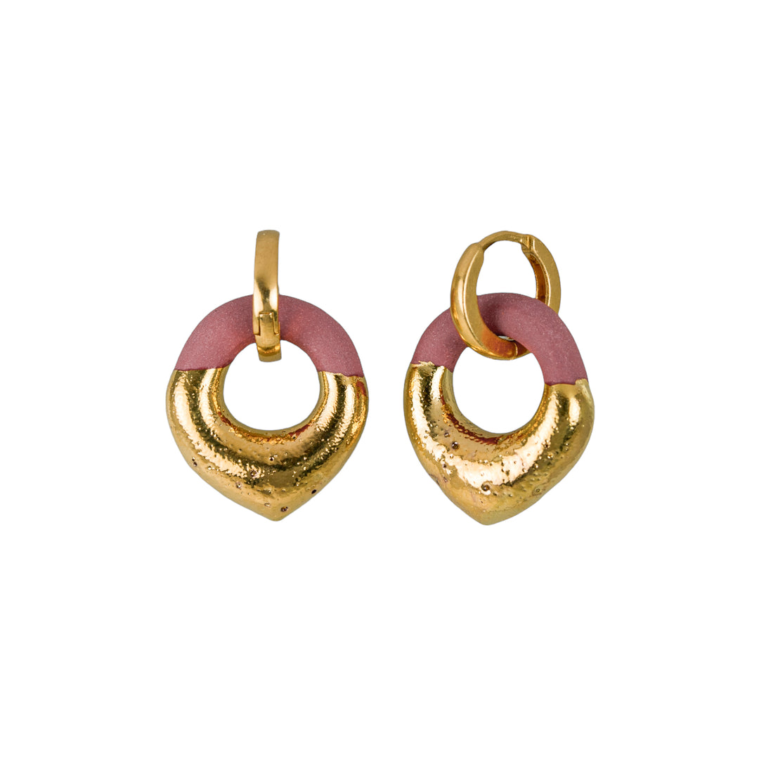 "Ursula" Hoops With Charms Midi