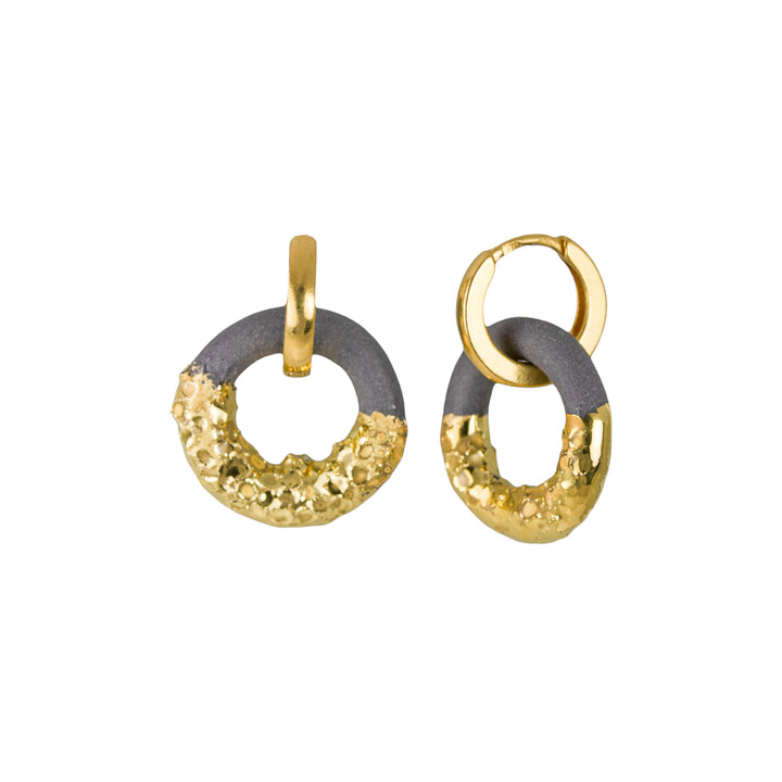 "Niamh" Hoops With Charms Midi