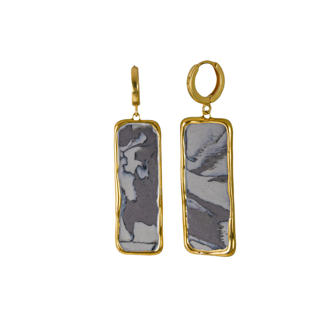 "Serena" Porcelain Earrings