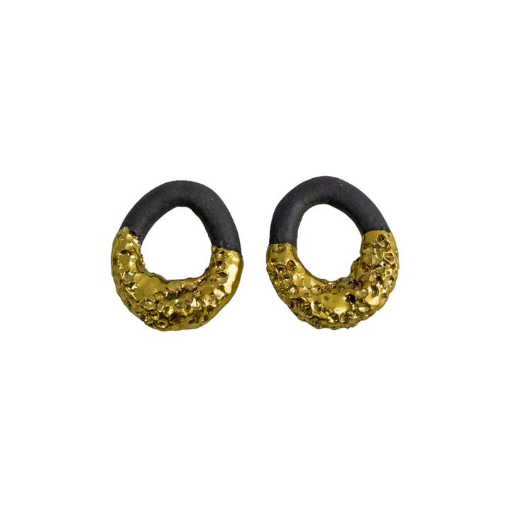 "Tessa" Hoops With Charms Maxi