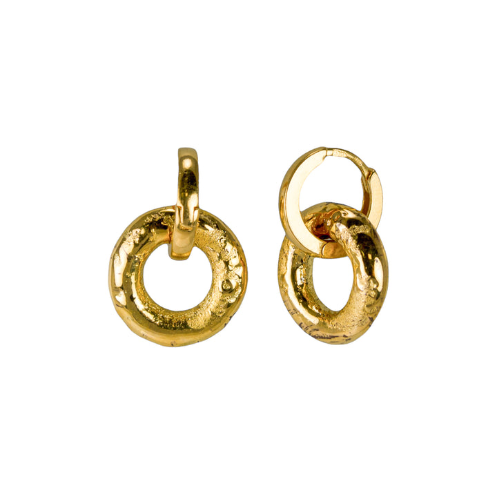 "Joelle" Hoops With Charms Midi