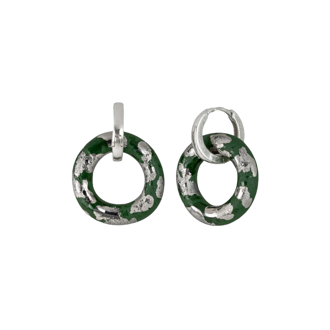 "Nova" Hoops With Charms Midi