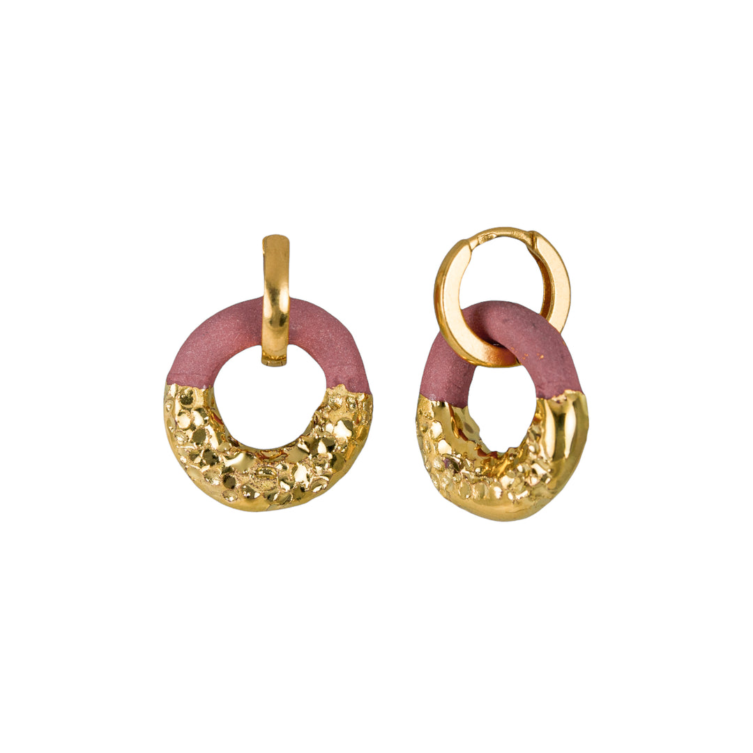 "Isabelle" Hoops With Charms Midi