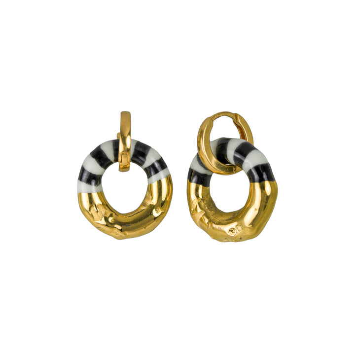 "Imogen" Hoops With Charms Midi