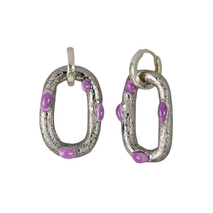 "Vivian" Hoops With Charms Maxi