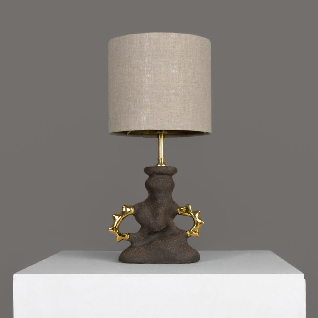 Isra Stoneware Table Lamp