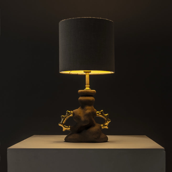 Isra Stoneware Table Lamp