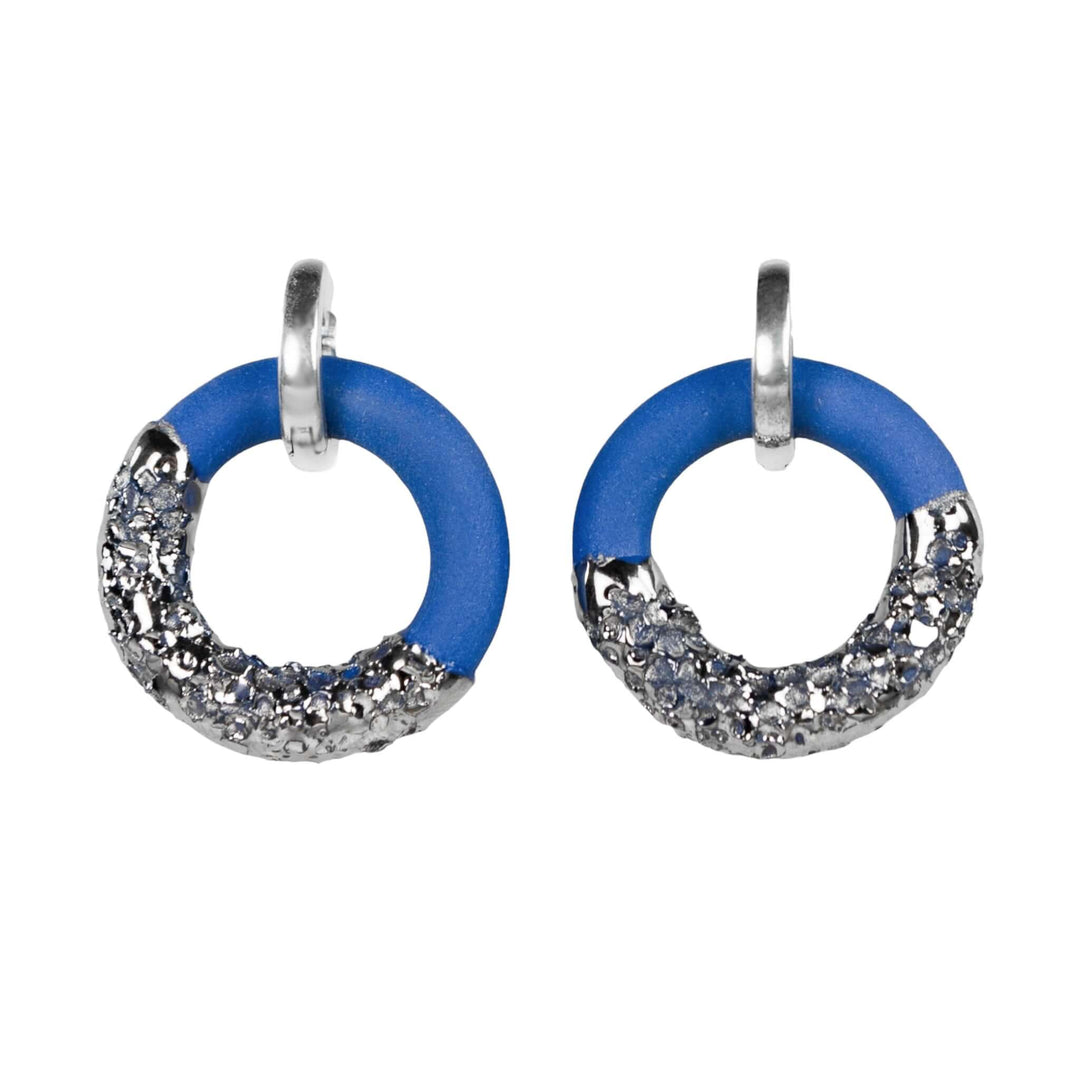 "Nyla" Hoops With Charms Maxi