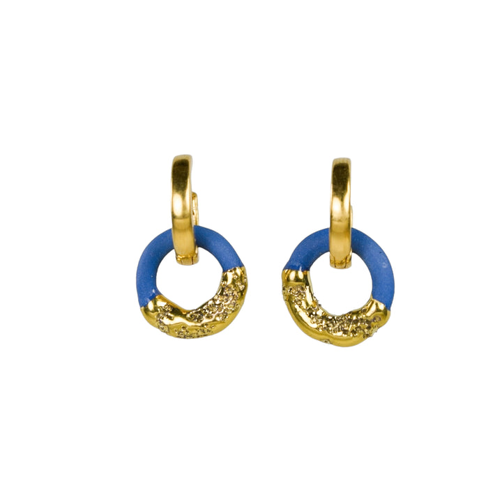 "Daphne" Hoops With Charms Mini