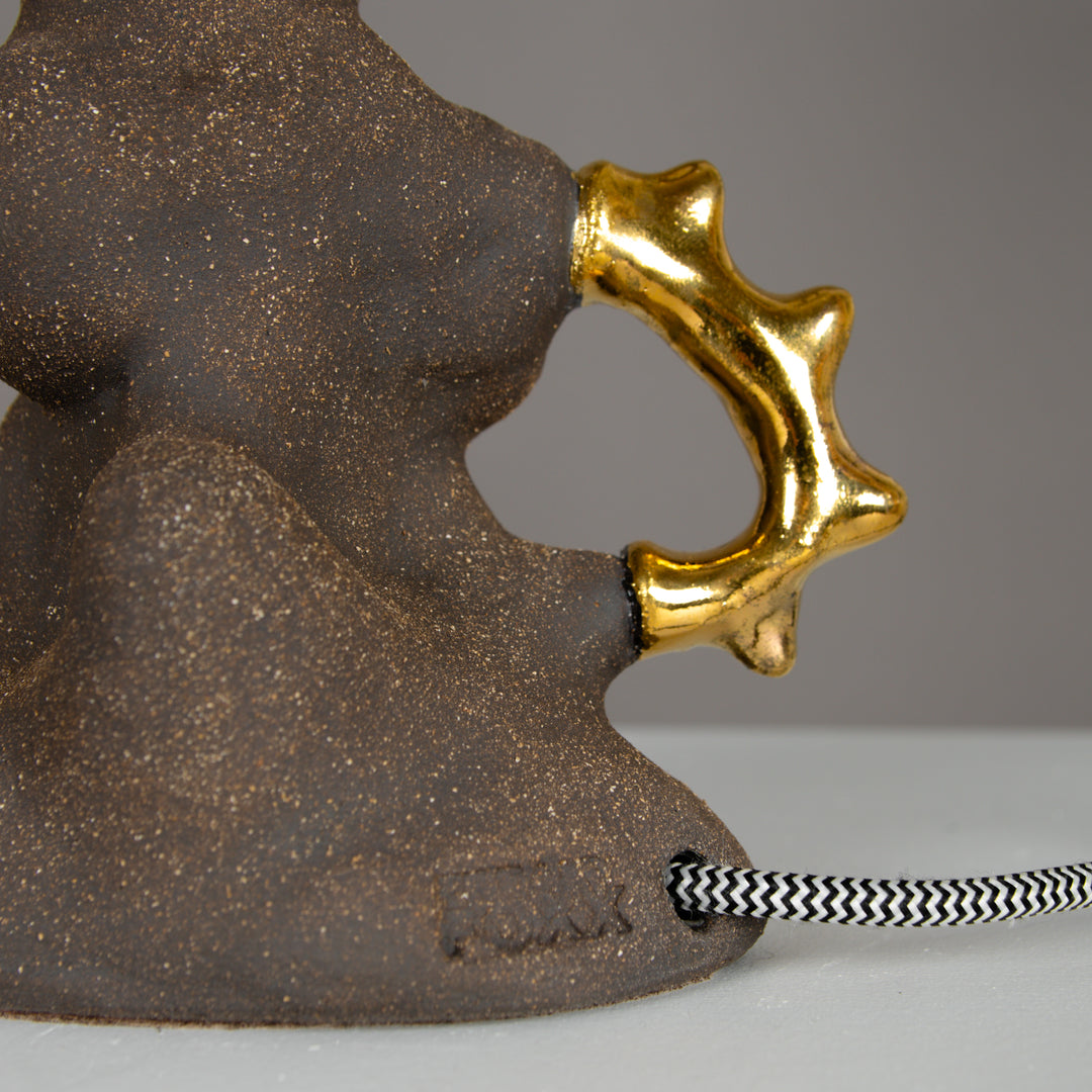 Isra Stoneware Table Lamp