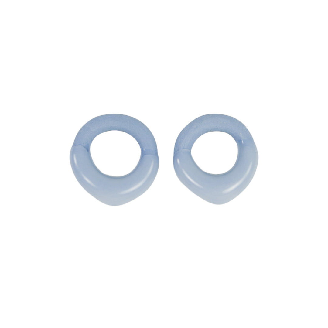 "Yael" Hoops With Charms Midi