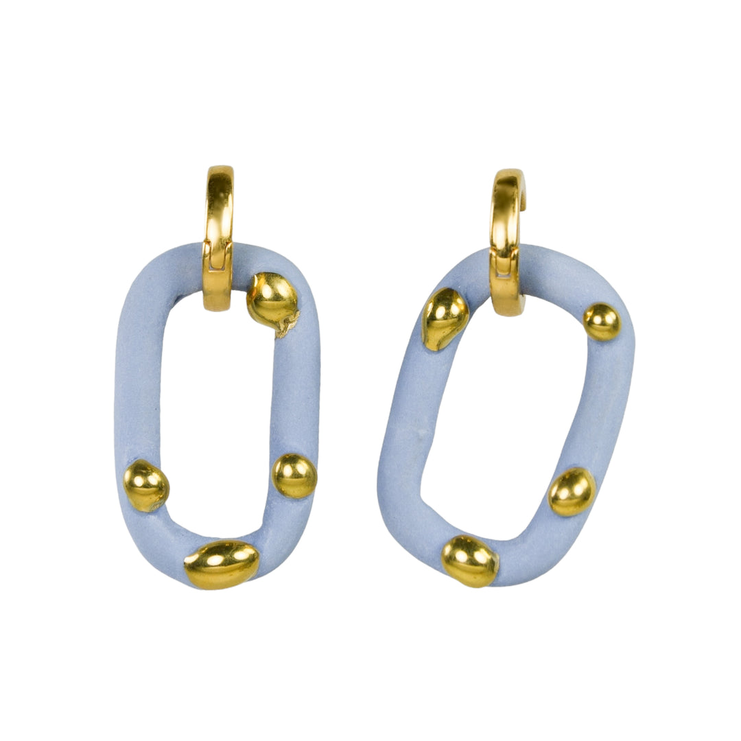 "Adelaide" Hoops With Charms Maxi