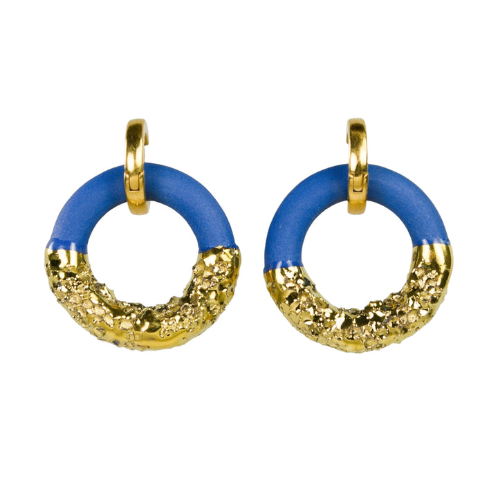 "Daphne" Hoops With Charms Maxi