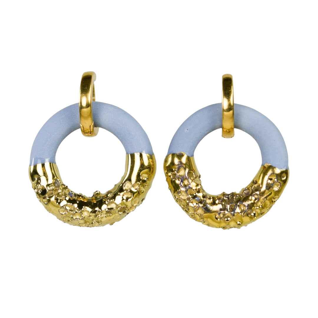 "Isolde" Hoops With Charms Maxi