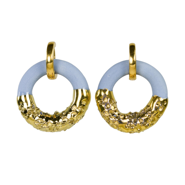 "Isolde" Hoops With Charms Maxi