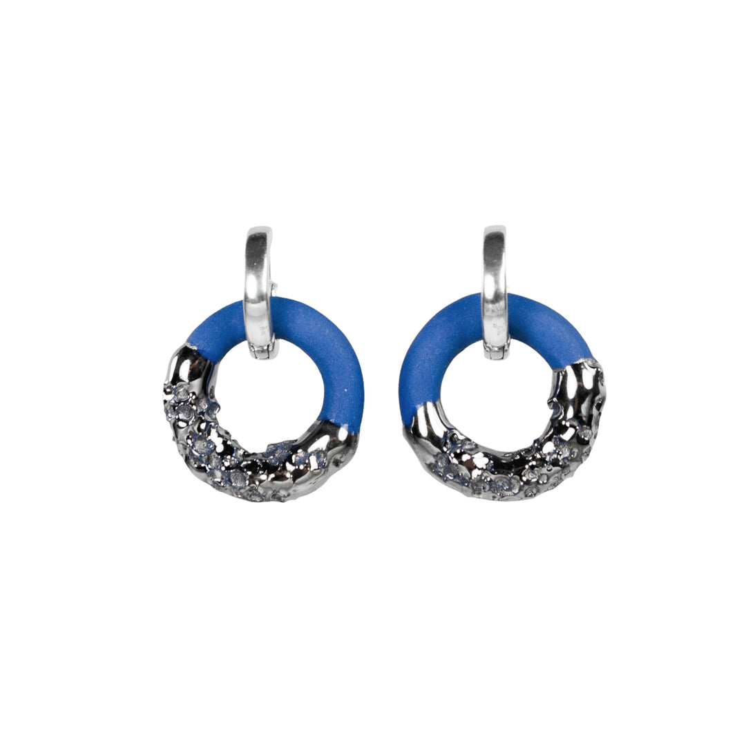 "Nyla" Hoops With Charms Midi