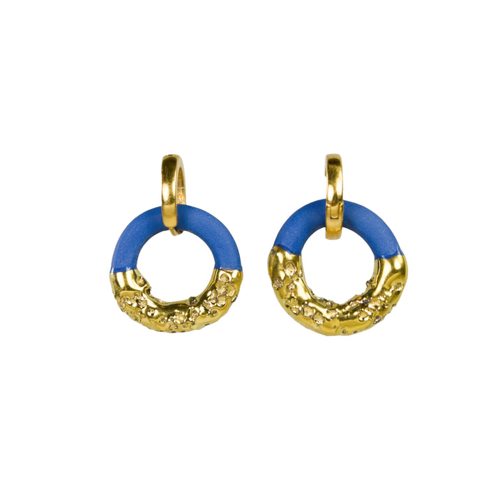 "Daphne" Hoops With Charms Midi