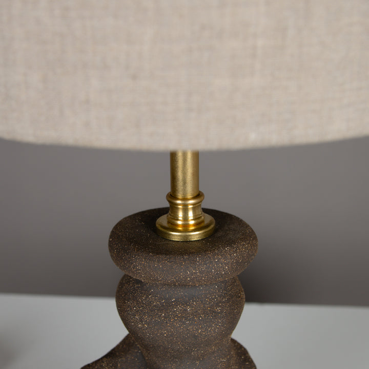 Isra Stoneware Table Lamp