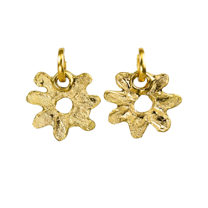 "Bridget" Hoops With Charms Maxi